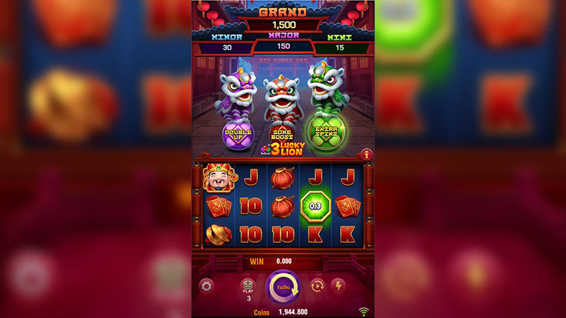 3 Lucky Lion Slot Review | TaDa Gaming