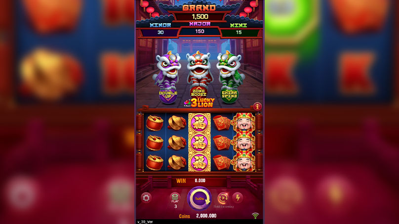 3 Lucky Lion Slot Review | TaDa Gaming