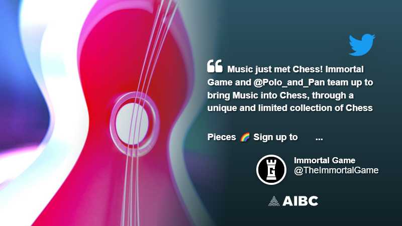 Musicians Polo &amp; Pan remix chess with NFTs in Immortal Game collaboration