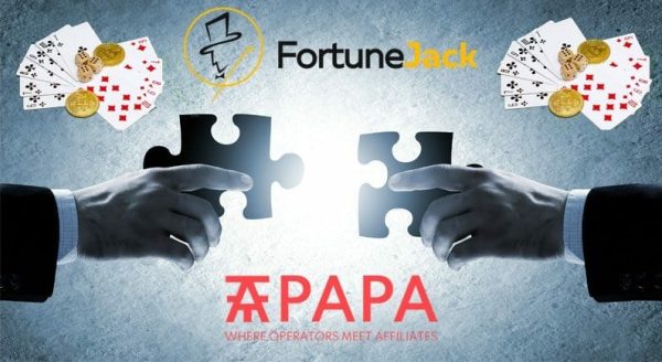 FortuneJack Casino and Affpapa partner up