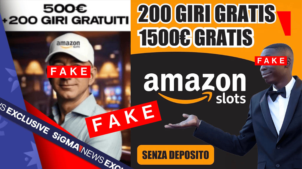 揭露:冒充亚马逊的假博彩网站如何利用Bezos和Khaby Lame形象行骗