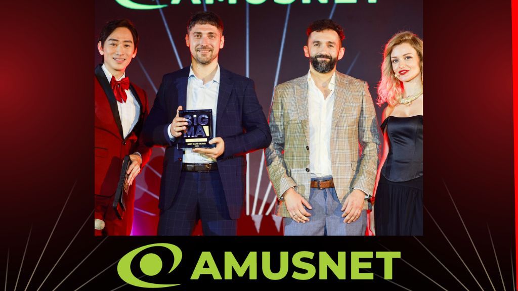 Amusnet crowned Best Game Studio 2025 at SiGMA Asia Awards