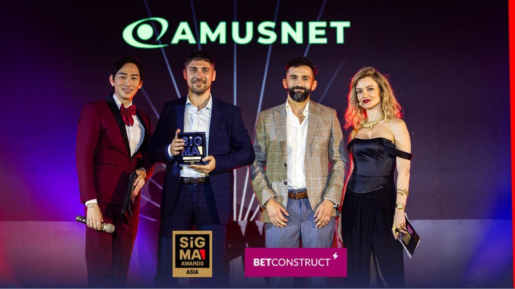 Amusnet: mejor estudio de juegos 2025 en los Premios SiGMA Asia