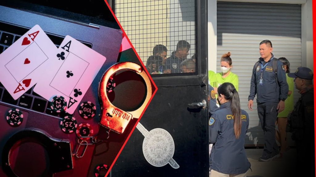 Nodding dolls, secret signals—15 Thais arrested in illegal gambling scam
