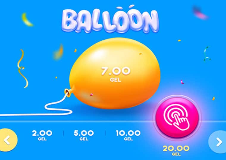 Análise do slot Balloon, o jogo do balão