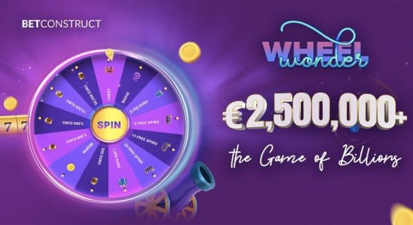 BetConstruct drives higher player engagement with Wonder Wheel Promo