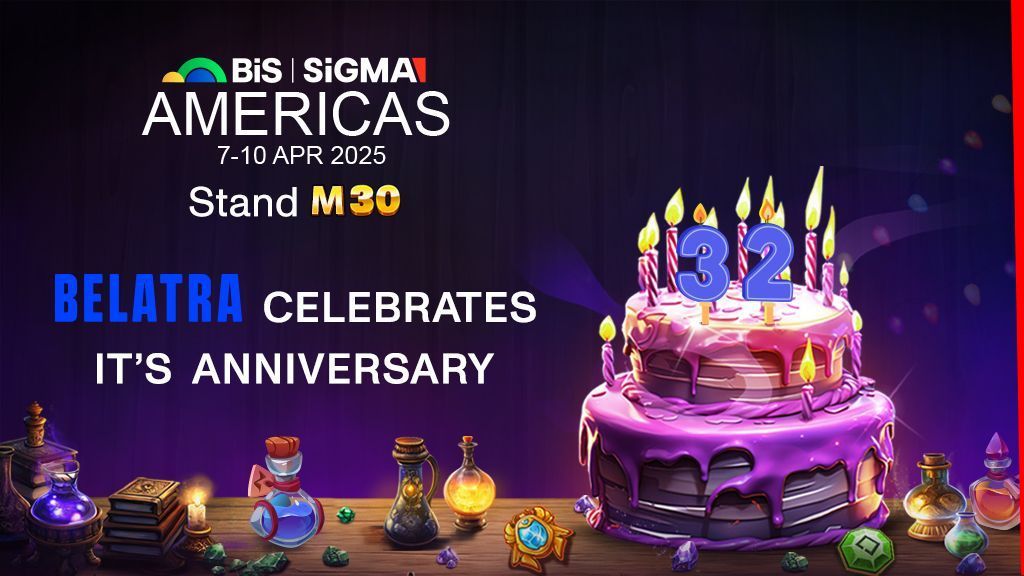 Belatra is excited to celebrate its 32nd birthday at BiS SiGMA Americas 2025