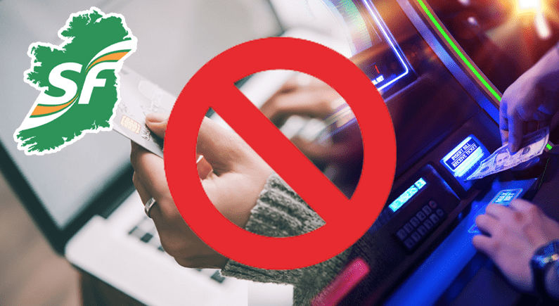 Bill to ban use of credit card gambling launched by Sinn Féin