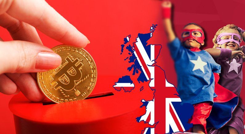 More than £100,000 in crypto goes to charity