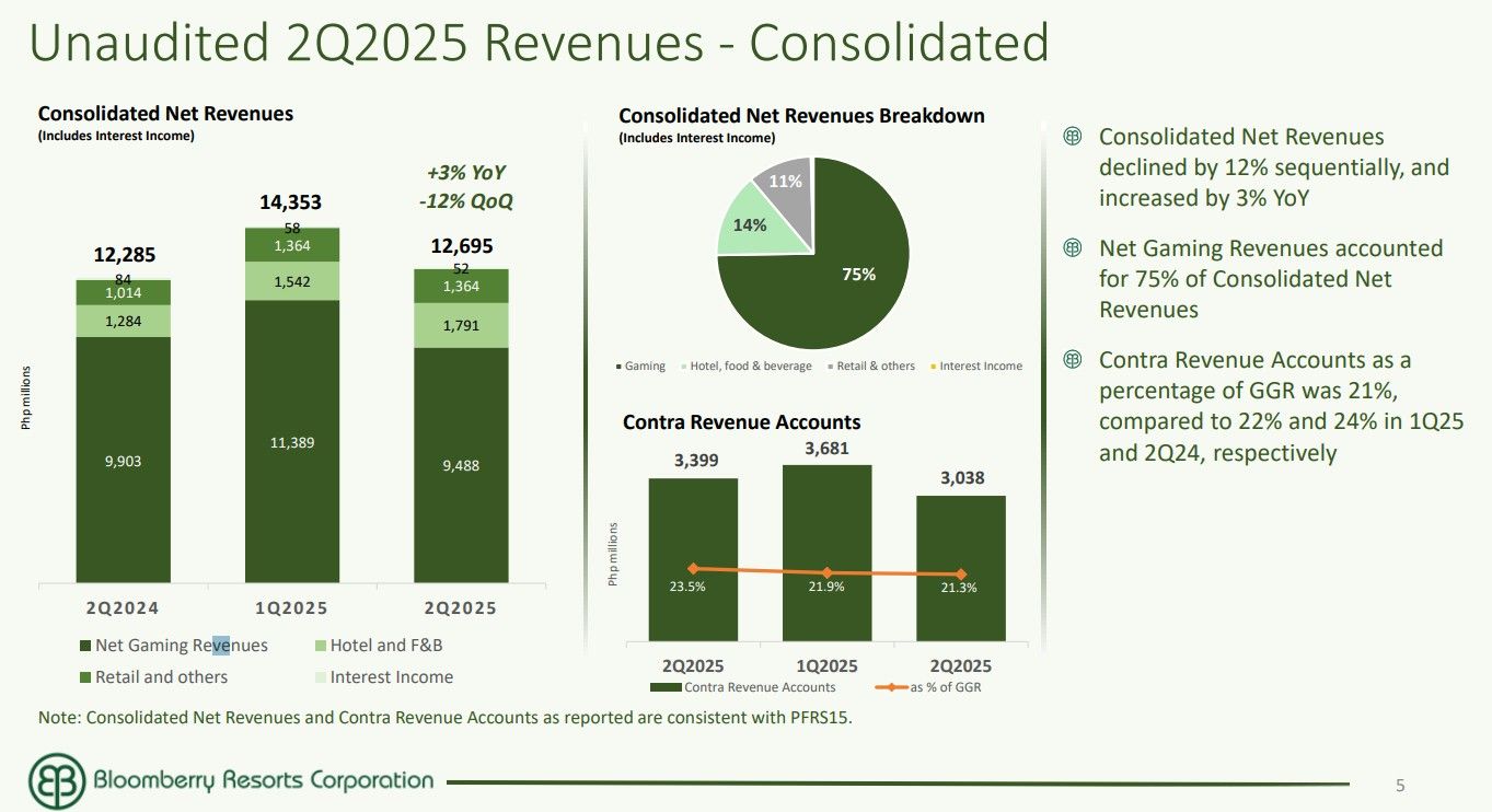 Bloomberry reports Q2, revenue reaches $250M