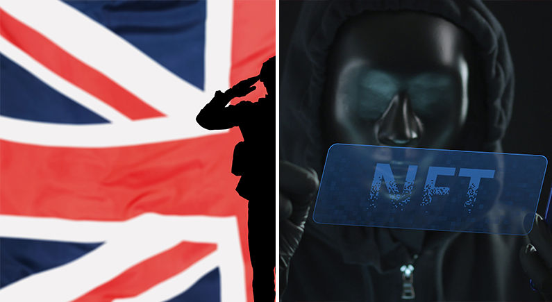 British ArmNFT?: Crypto scammers hack UK military twitter, YouTube