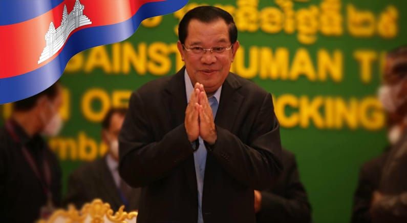 Cambodia's PM asks China for support in a bid to combat illegal gaming
