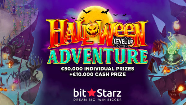 Win €10,000 Cash in BitStarz Halloween Level Up Adventure