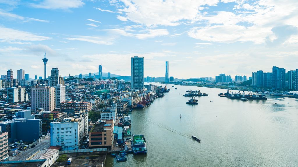 中国澳门城市风光