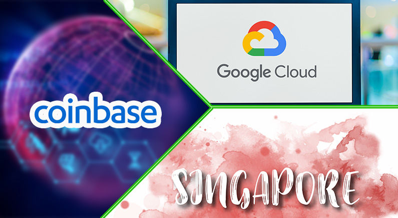 Coinbase partners with Google and extends reach to Singapore