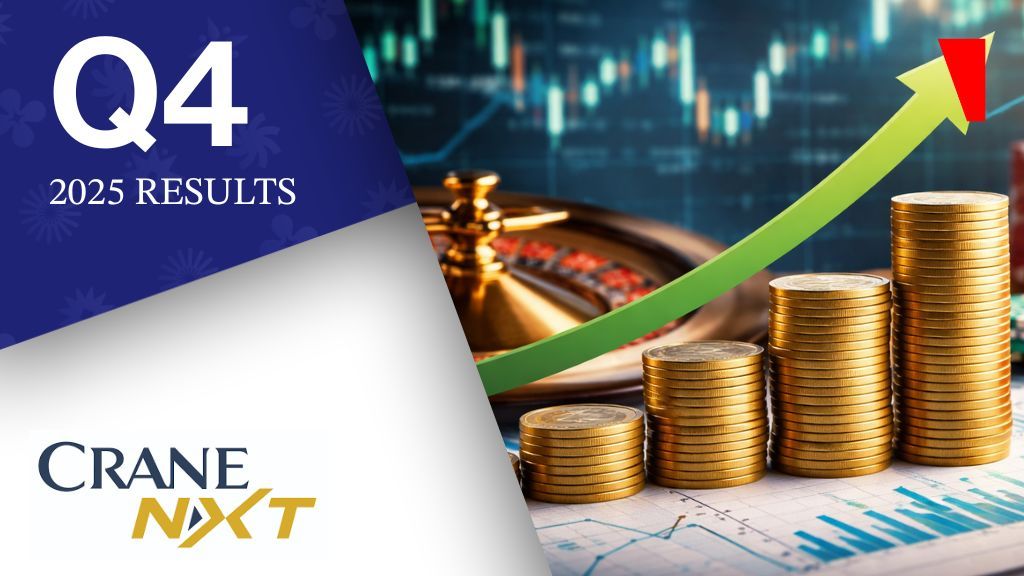 Crane NXT 2025年第四季度收入增长19.5%并提高股息:游戏支付技术领域的稳健表现