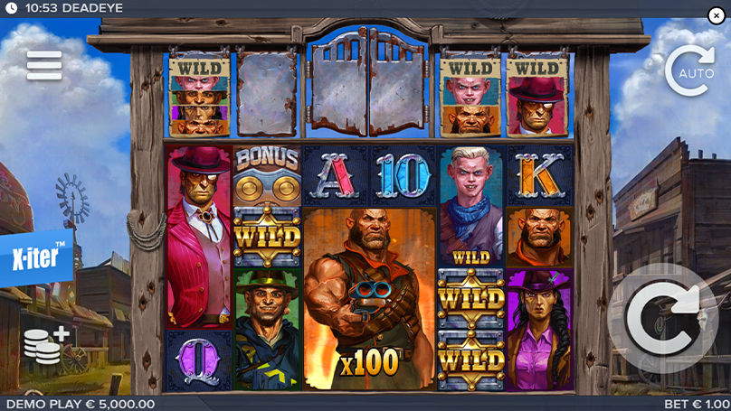 Deadeye Slot | ELK Studios | Demo & Rating