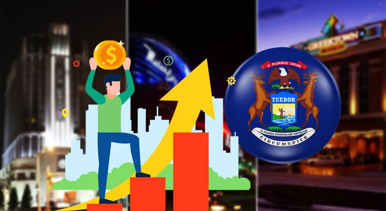 Commercial casino in Detroit revenues picking up despite strict capacity restrictions