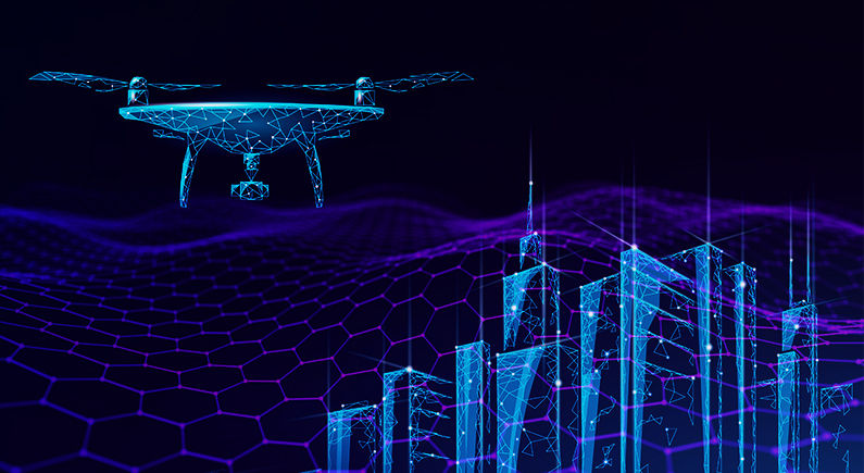 Clear the skies: Blockchain, AI and drone management