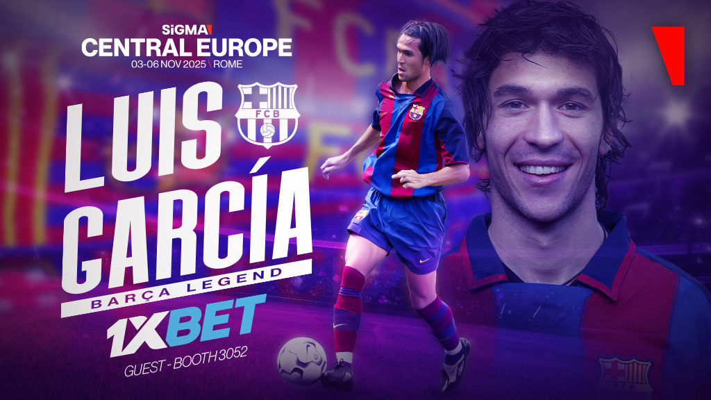巴萨传奇球星路易斯·加西亚将与1xBet一同出席2025年SiGMA中欧罗马峰会
