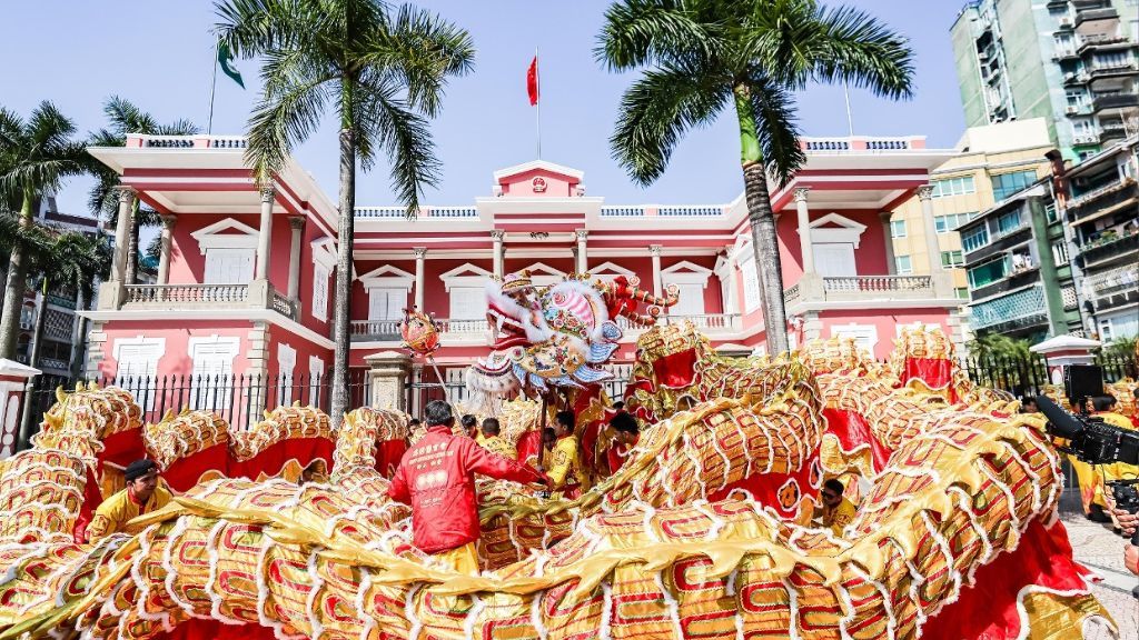 Golden Dragon Parade, Macau. (Source: MGTO)