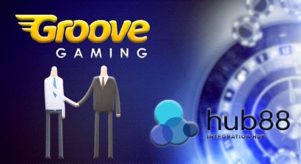 GrooveGaming mint a deal with the Coingaming Group’s integration platform Hub88