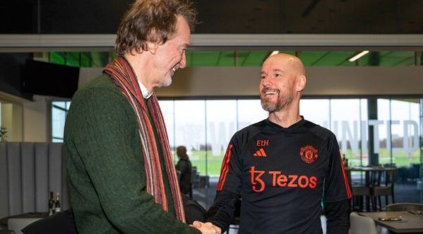 Reunião positiva de Erik ten Hag com o novo acionista minoritário do Manchester United