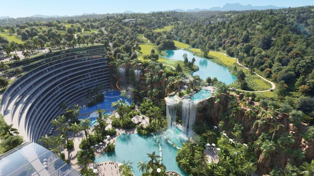 Hann Resorts complex in Clark, Pampanga