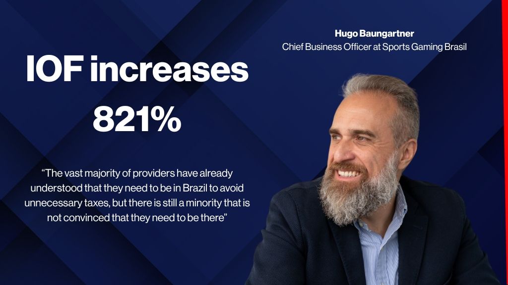 IOF jumps 821%, impacting iGaming — Hugo Baungartner says effects will be short-lived as sector quickly adapts