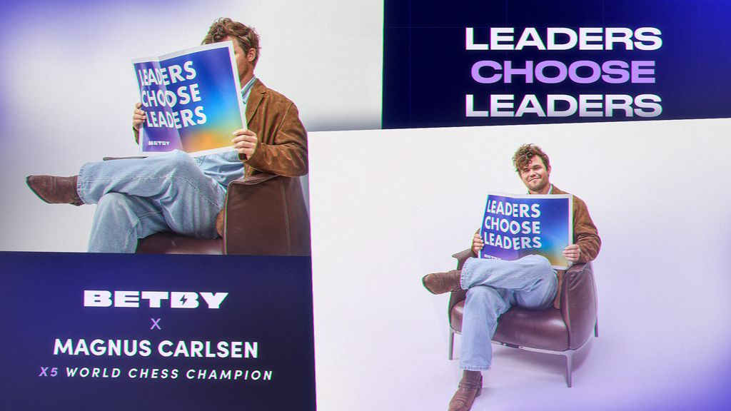 BETBY与世界象棋冠军Magnus Carlsen携手推出"领导者选择领导者"全球宣传活动第二阶段