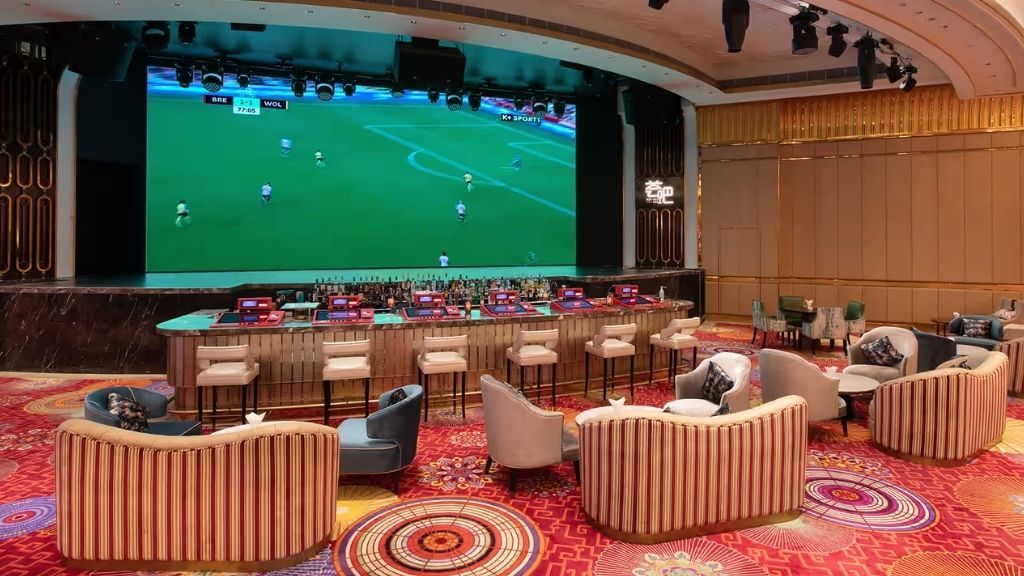 华安度假村和高尔夫的赌场大厅