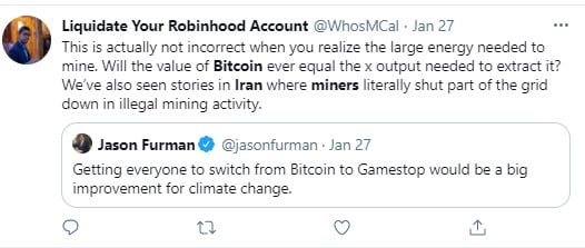 推特 伊朗 比特币 矿工 | SiGMA新闻