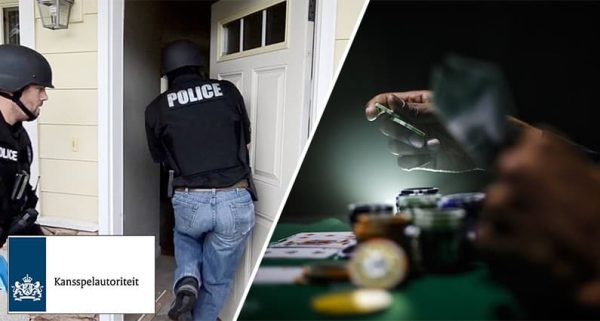 The Dutch Gaming Authority raids homes in connection with illegal gambling