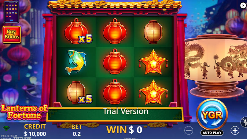 Lanterns of Fortune Slot Review | YGR Games