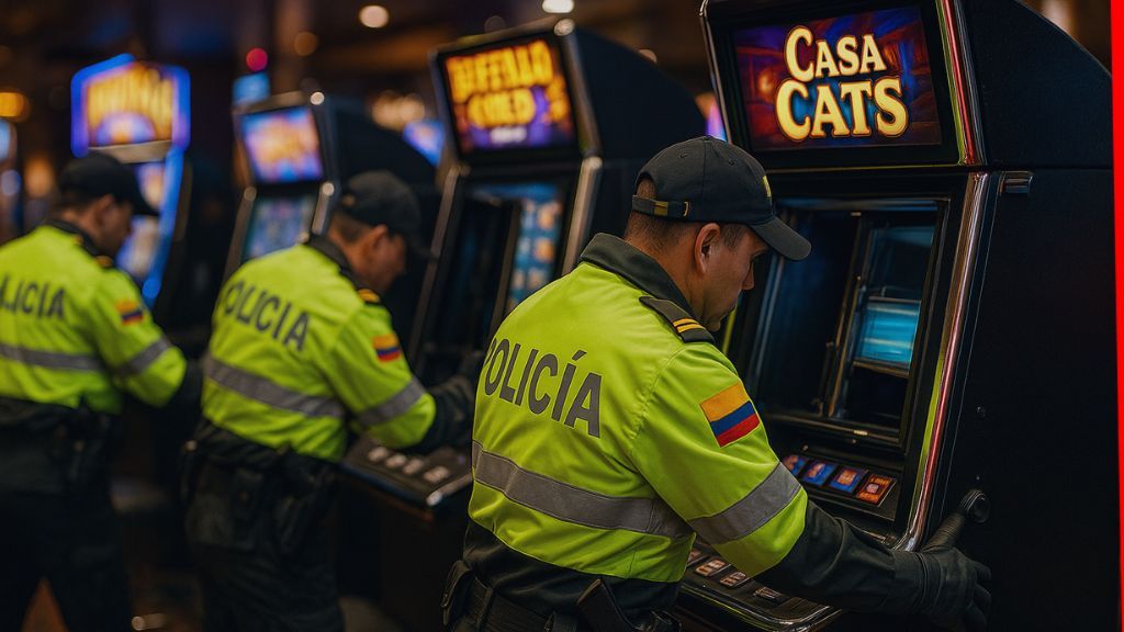 Incautaciones refuerzan control en juegos de azar ilegales en Colombia