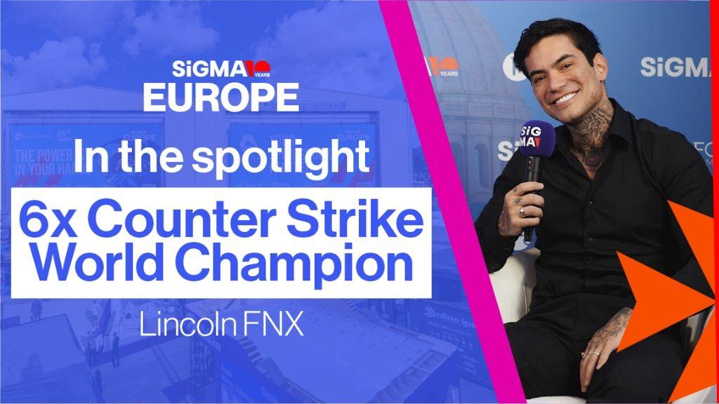 Assista: uma conversa com Lincoln FNX no SiGMA Europa 2024, campeão mundial 6 vezes no Counter-Strike 