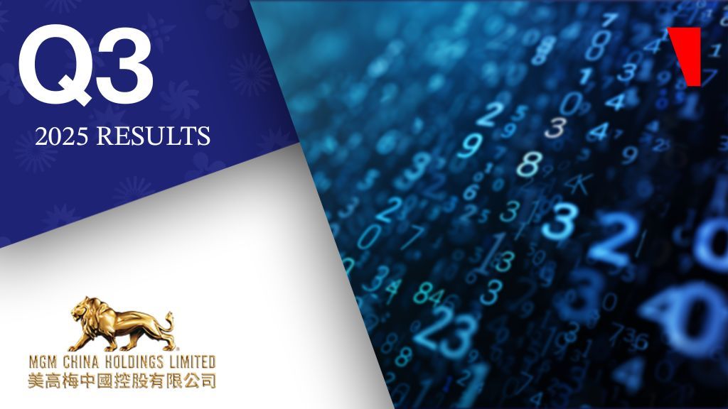 MGM中国2023年第三季度收入达10亿美元，同比增长17%，创历史新高