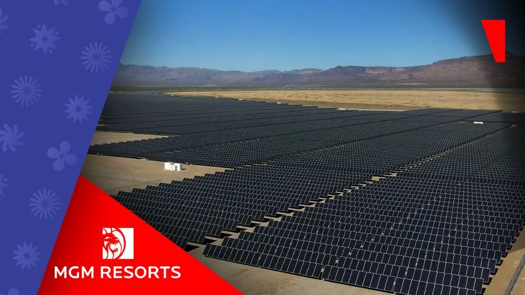 MGM度假村在拉斯维加斯转为100%太阳能供电