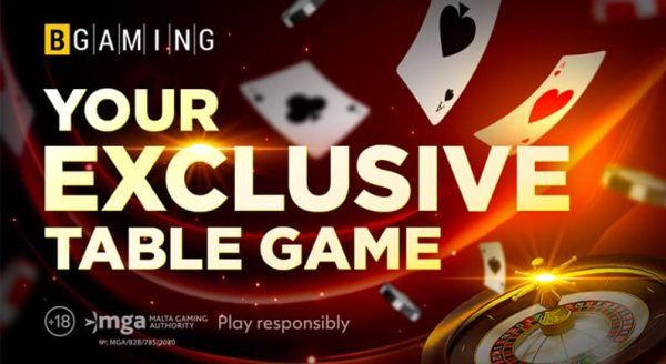 Brand Exclusives: BGaming starts producing exclusive table games for casino operators