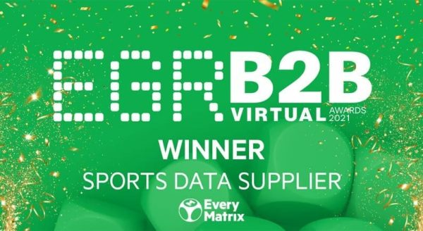 EveryMatrix named sports data supplier of the year