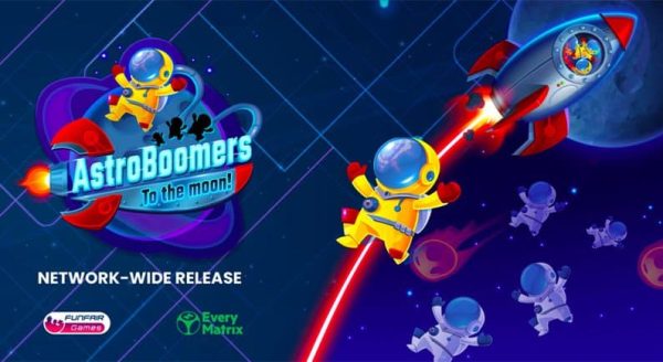 FunFair Games lifts-off AstroBoomers : to the moon! into network-wide orbit