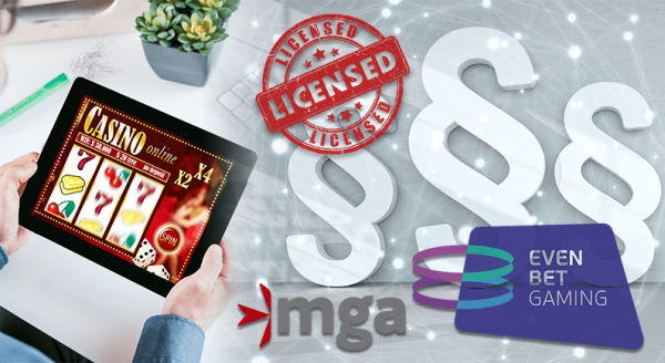 EvenBet extends B2B MGA licence to cover casino games offering