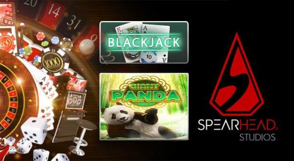 Spearhead Studios releases Blackjack and Giant Panda slot