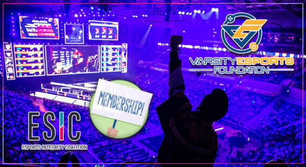 Varsity Esports Foundation joins ESIC as a new member