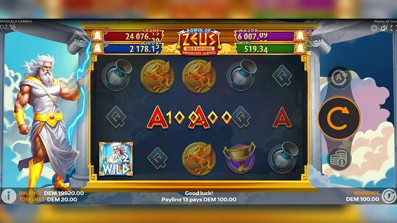 Power of Zeus Slot Review 2026 | RTP, Features & Payouts