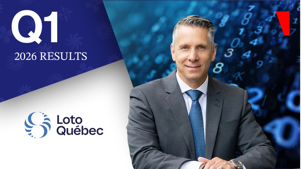 魁北克彩票公司(Loto-Québec)2026财年第一季度利润增长10%，收入增长11%达7.665亿加元
