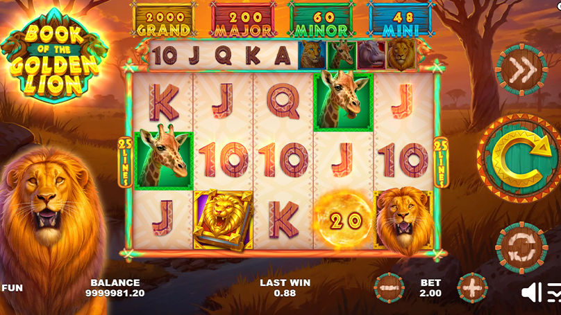 Online Book of the Golden Lion | Zillion Games