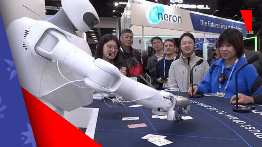 机器人在CES 2026成为主角:AI荷官时代临近