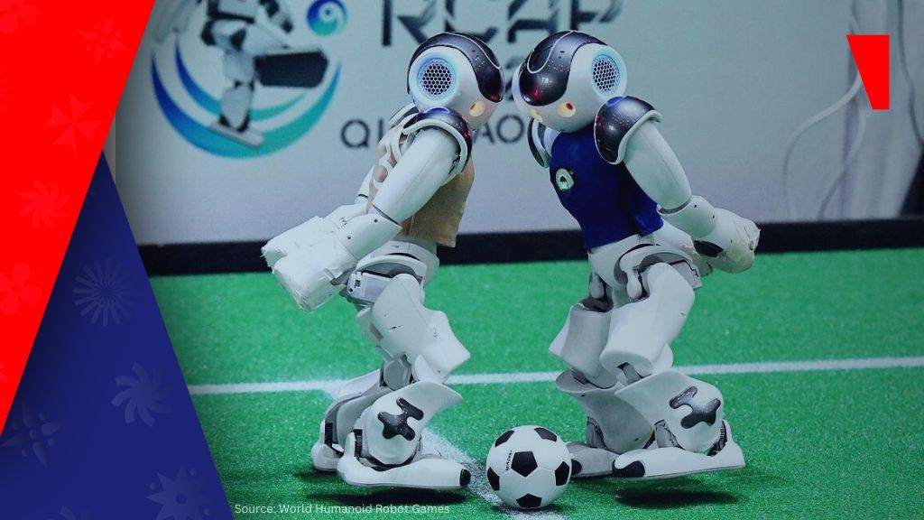 Beijing acoge el primer torneo de robots humanoides