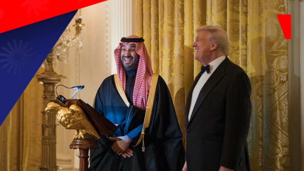 沙特王储在特朗普白宫晚宴上谈预测市场:博彩平台押注着装引全球关注